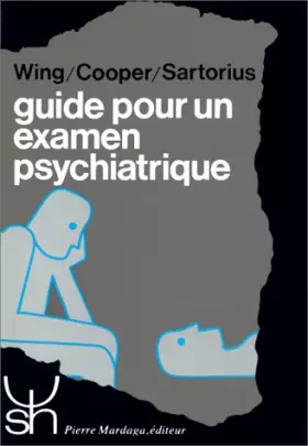 Couverture du produit · Guide pour un examen psychiatrique