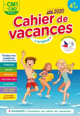 Couverture du produit · 2020 DU CM1 AU CM2 9-10 ANS CVP 2020