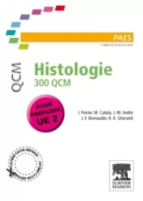 Couverture du produit · Histologie 300 QCM