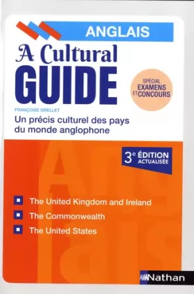 Couverture du produit · A Cultural Guide - Précis culturel des pays du monde anglophone - Anglais - 2020