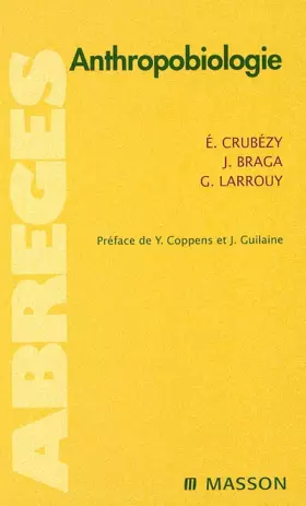 Couverture du produit · Anthropobiologie
