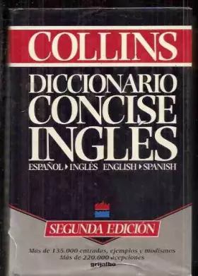 Couverture du produit · Diccionario collins concise, ingles-español/español-ingles
