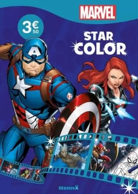 Couverture du produit · Marvel – Star Color – Livre de coloriage pour enfants – Dès 4 ans