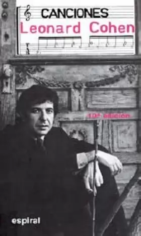 Couverture du produit · Canciones I de Leonard Cohen