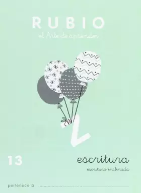 Couverture du produit · Cuadernos Rubio: Escritura 13