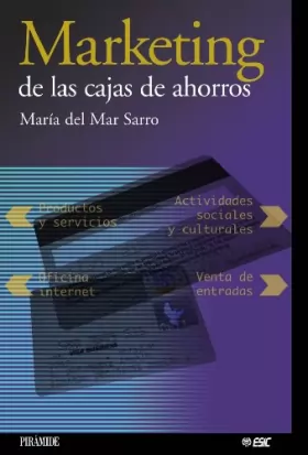 Couverture du produit · Marketing de las cajas de ahorros / Marketing of the Savings Banks