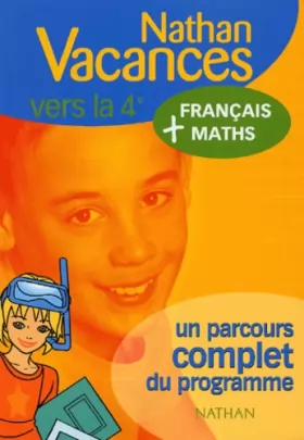 Couverture du produit · Nathan vacances compact : Maths - Français, de la 5e vers la 4e