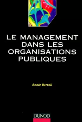 Couverture du produit · Le management dans les organisations publiques