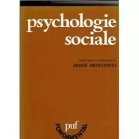 Couverture du produit · Psychologie sociale