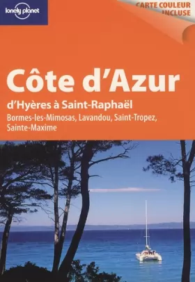 Couverture du produit · Côte d'Azur: D'Hyères à Saint-Raphaël