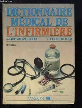 Couverture du produit · Dictionnaire médical de l'infirmière