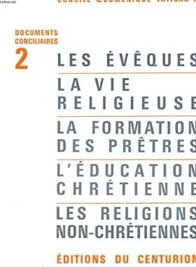 Couverture du produit · La evêques, la vie religieuse, la formation des prêtres, etc
