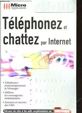 Couverture du produit · Telephonez Et Chattez Par Internet