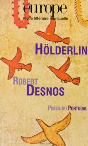 Couverture du produit · Europe, Holderlin, Robert Desnos, numéro 851