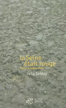 Couverture du produit · La Seine était rouge