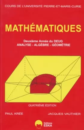 Couverture du produit · Mathématiques, DEUG 2e année. Algèbre, analyse, géométrie