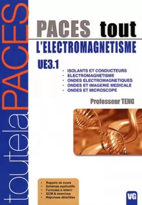 Couverture du produit · Tout l'électromagnétisme PACES UE3.1
