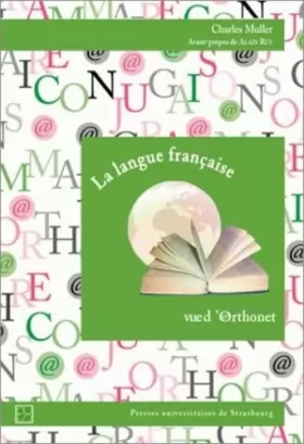 Couverture du produit · La langue française vue d'Orthonet