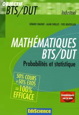 Couverture du produit · Mathématiques BTS/DUT : Probabilités et statistique