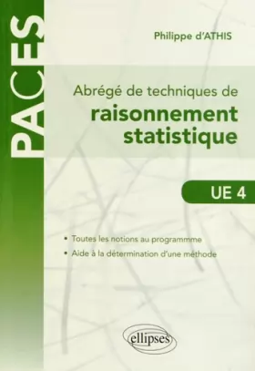Couverture du produit · Abrégé de Technique de Raisonnement Statistique UE4 PACES