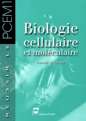 Couverture du produit · Biologie cellulaire et moléculaire