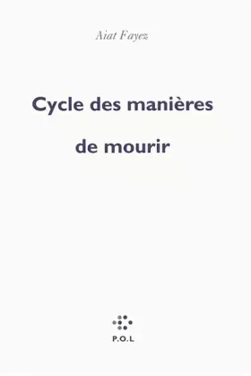 Couverture du produit · Cycle des manières de mourir