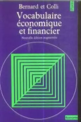 Couverture du produit · Vocabulaire économique et financier...