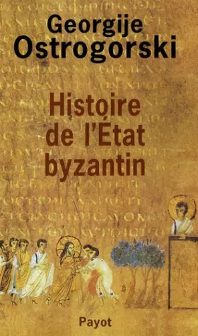 Couverture du produit · Histoire de l'Etat byzantin