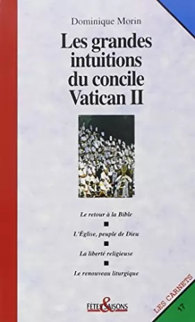 Couverture du produit · Les grandes intuitions du Vatican II