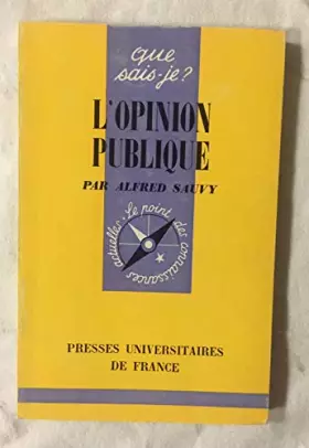 Couverture du produit · L'opinion publique