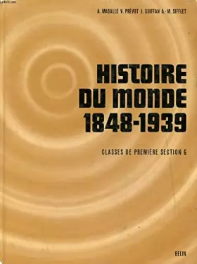 Couverture du produit · 1RE G HISTOIRE DU MONDE (1848-1939)