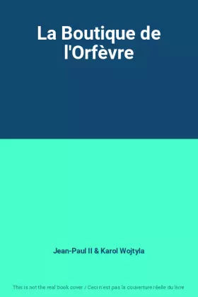 Couverture du produit · La Boutique de l'Orfèvre