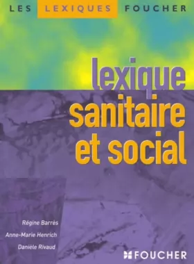 Couverture du produit · Lexique sanitaire et social