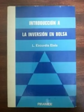 Couverture du produit · Introduccion a la inversion en bolsa
