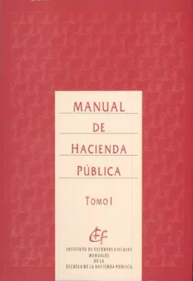Couverture du produit · Manual de hacienda pública
