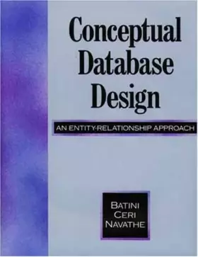 Couverture du produit · Conceptual Database Design: An Entity-Relationship Approach