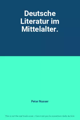 Couverture du produit · Deutsche Literatur im Mittelalter.