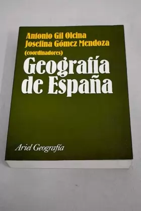Couverture du produit · Geografía de España