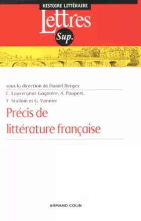 Couverture du produit · Précis de littérature française