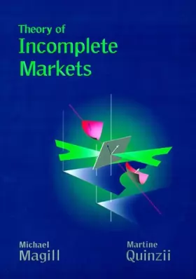 Couverture du produit · Theory of Incomplete Markets: v. 1