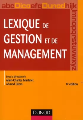 Couverture du produit · Lexique de gestion et de management