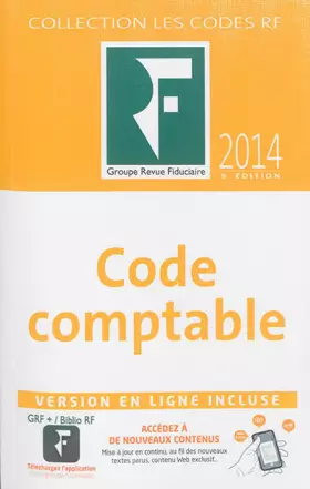 Couverture du produit · Code comptable 2014