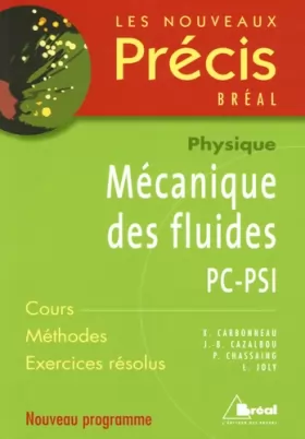 Couverture du produit · Mécanique des fluides PC-PSI