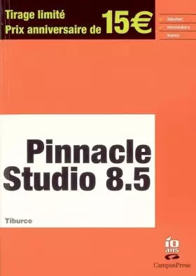 Couverture du produit · Pinnacle Studio 8.5