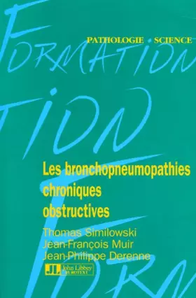 Couverture du produit · LesBronchopneumopathies chroniques obstructives