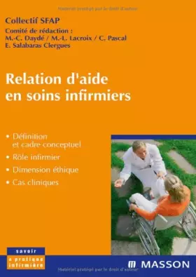 Couverture du produit · Relation d'aide en soins infirmiers