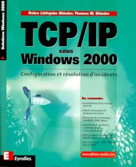 Couverture du produit · TCP/IP sous windows 2000