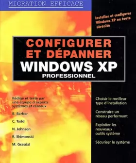 Couverture du produit · Configurer et dépanner Windows XP professionnel