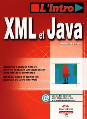 Couverture du produit · XML et Java