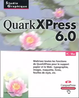 Couverture du produit · QuarkXPress 6.0 (PC / Mac)